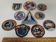VINTAGE RARE NASA APOLLO, Space Shuttle, Challenger Patch Collection picture