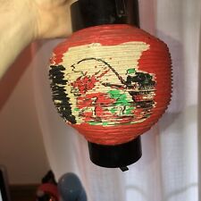 Early 20thc JAPANESE Folding PAPER CANDLE LANTERNS Designs picture