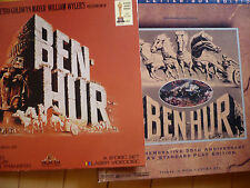 LAZERDISCS - LOT SET, BOX SET OF BEN HUR, plus Deluxe LETTERBOX EDITION BEN-HUR picture