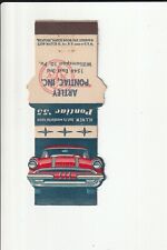 ARTLEY PONTIAC INC. 1544 EAST 3RD WILLIAMSPORT 10 , PA. VINTAGE MATCHBOOK COVER picture