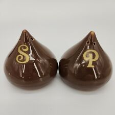 Vintage Japan Chocolate Drop Hershey Park Souvenir Kisses Salt Pepper Shakers  picture