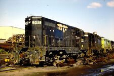 NORFOLK WESTERN - ORIGINAL PHOTO SLIDE  - #  2492 locomotive 1983 picture