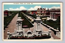 St Louis MO-Missouri, Kingsbury Place, Antique, Vintage Postcard picture