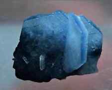 11 Carat Cross Shape Bi Vorobyevite Beryl Rosterite Crystal / Blue Alakali Beryl picture