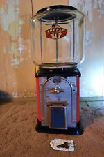 RARE 1930's VICTOR TOPPER 1 Cent Gumball Machine With Key. Works picture