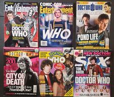 DOCTOR WHO MAGAZINES & RELATED COLLECTION OF 6 ~ SFX, INSIDER + POSTER MAG picture