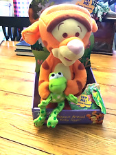 Fisher Price Mattel 2002 Bounce Around Baby Tigger with Frog   Never Used picture