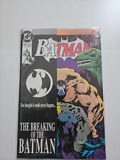 Batman #497 Key Issue The Breaking Of The Batman DC Comics 1993 MINT picture