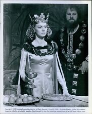 1972 Francesca Annis As Lady Macbeth Raises Her Cup To Toast Movie 8X10 Photo picture
