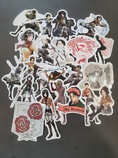 NEW 21PC ATTACK ON  TITAN STICKERS/DECAL WATERPROOF LAPTOP/CAR/FRIDGE/DECORATION picture