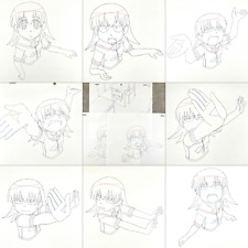 Azumanga Daioh Tomo Takino Original Anime Production Genga Sketch Douga Cel picture