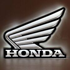 Honda Neon Sign Wing Slim Led 24 Inches Licensed Car Dealer Neon Light picture