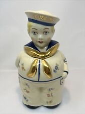 1940's Shawnee Pottery USN Sailor GOB Cookie Jar picture