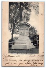 c1905 View Of Burns Monument Barre Vermont VT Posted Antique Postcard picture