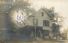 Postcard RPPC 1908 Illinois Jacksonville Home Residence IL24-1392 picture