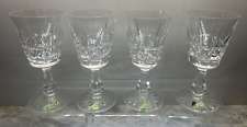 Four Vintage Waterford Crystal KYLEMORE Wine Claret/Cordial Glasses picture
