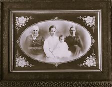 Vintage Estate Find Framed Family Picture picture
