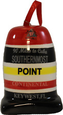 Southernmost Point Buoy Ornament Key West Florida Holiday Christmas Souvenir picture