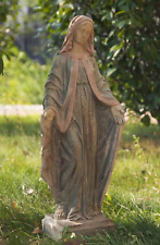 Virgin Mary 31.1”H Garden Sculpture Catholic Church Home Decor Indoor & Outdoor picture