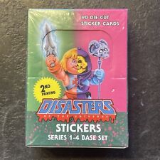 DOTU DISASTERS OF THE UNIVERSE SERIES 1-4 SEALED SET (90 CARDS) GPK MOTU HE-MAN picture