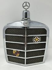 Vintage Mercedes Benz Car Chrome Grille Music Box Flask Decanter. 8