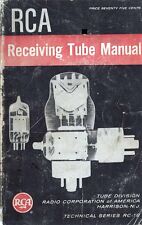 RCA RECEIVING TUBE MANUAL RC-18 1956 PDF picture