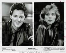 1987 Press Photo Andrew McCarthy, Kim Cattrall in 
