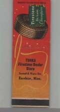 Matchbook Cover - Automotive - Firestone Tires Tonka Firestone Excelsior, MN picture