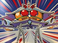 Galaga Arcade Kickplate Front Panel Graphic Laminated Highest Quality On Ebay picture
