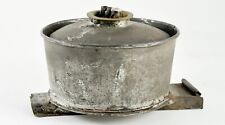Antique WW1 Trench Oil Lamp Tin Tinder Box Hand Made Vintage picture
