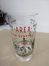 SIX USS United States Steel Drinking Glasses 1952 Palmer House Great Graphics picture