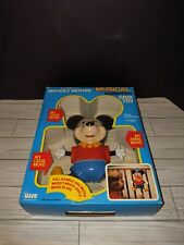 Illco Walt Disney's Mickey Mouse Kids Vintage Musical Animated Crib Toy picture