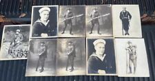 WWI Photographs - USN USMC Marine Corps Navy Uniforms 8 x 10 inches 1st Prov Rgt picture