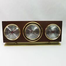 Vintage Jason Weather Station Barometer RARE Vintage Art Deco WORKING picture