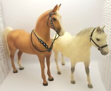 Breyer Roy Rogers Trigger 758 Palomino Horse + Breyer White/Gray Horse picture
