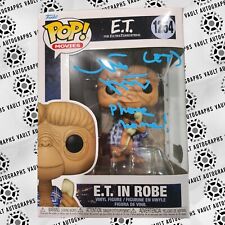 E.T. In Robe Funko Pop #1254 Signed By Matthew Demeritt Beckett Witnessed COA  picture