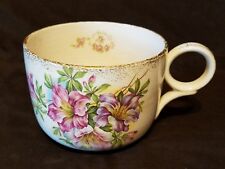 Antique Mid Century Decorative Floral Large Soup Cup picture