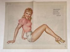 1946 Pinup Girl Centerfold by Varga- Esquire Magazine- Saints Be Praised picture