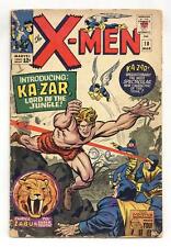 Uncanny X-Men #10 GD 2.0 1965 1st SA Ka-Zar picture