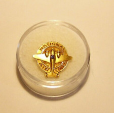 '40's-'50's NATIONAL AIRLINES 15 Year Service Pin in 10k gold with sapphire picture