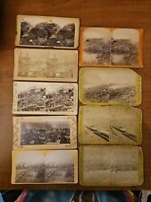 Johnstown Flood Stereoview Lot Of 9 picture