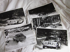 5 RARE 1973 actual Opel Ascona Rallye car racing photos, Buick PR #'ed prints picture