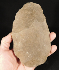 HUGE One Million Year Old Early Stone Age ACHEULEAN HandAxe Mali 839gr picture
