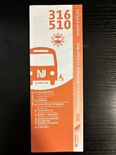 Nj Transit Bus Timetable Map Buses New Jersey 316 / 510 picture