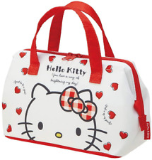 JAPAN Sanrio Hello Kitty Red Heart Thermos Insulation Bento Lunch Tote School picture
