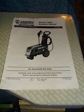 bob. Vintage Campbell Hausfield Electric High Presssure Washer Dated 1998 24 Pg picture