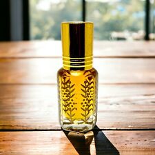 Golden Dust. Attar Perfume Oil. Oud Fragrance Concentrate. 6ml Decorative Bottle picture