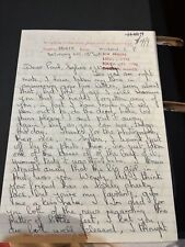 Rare Charlie Wilson Prison Letter With Original Envelope. Great Train Robbery. picture