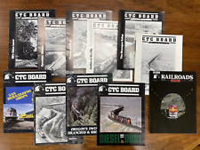 Vintage Lot of (20) Issues of CTC Board Railroad Magazine 1981-1998 picture