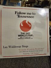 Rare Unopened 1982 World's Fair Knoxville Tennessee Record Album Les Waldroop picture